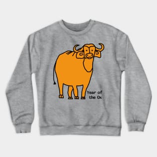 Year of the Ox Gold Crewneck Sweatshirt